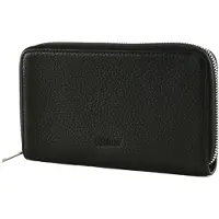 s.Oliver porte-monnaie Wallet Grey / Black noir
