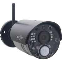 Elro CC40RXX Zusatzkamera CZ40RIPS Sicherheitskameraset, Caméra réseau, Noir