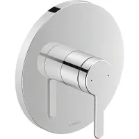 Duravit Mitigeur monocommande de douche C.1 encastré, rond chromé