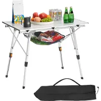 Vevor Table de Camping Pliante Enroulable 90x52 cm