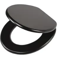 Tiger Abattant WC Tiger Leatherlook Bois Noir