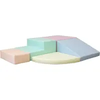 IGLU | Soft Play Foam Block Set | Corner Climber - Lumière Pastel