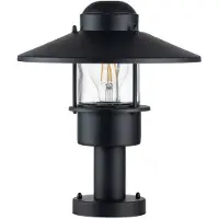 Elstead Lighting Lampe d'extérieur Klampenborg E27 60W noire Elstead