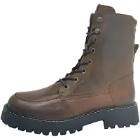 Palpa Stela Veterschoenen Hoog - Cognac - Maat 36