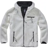 Brandit Veste en polaire blanc