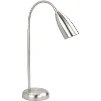Highlight Lampe de table moderne Touchy Metal nickel