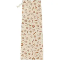 Pebbly Sac à Pain Pebbly Organic Beige 65x20 cm