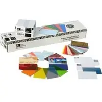 Zebra 800059-102-01 cartes PVC (100 pièces) - blanc