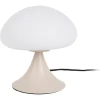 Leitmotiv - Lampe de table Hongo - Gris chaud - Ø20cm Lampe de table - Lampe de chevet, salon, chambre à coucher