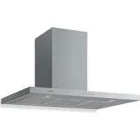 Klarstein Limelight, hotte aspirante, 90 cm, à fixer au mur, 600 m³/h, argentée