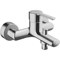 Hansa Hansaronda Mitigeur de bain et douche, avec dispositif de sécurité, saillie : 163mm, 0374217