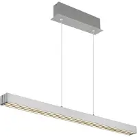 Globo Lighting Suspension design Ethan 150cm brossé