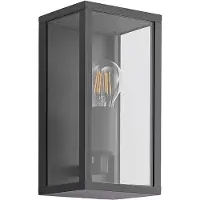 LINDBY Luminaires d'extérieur , Peldar, dimmable, Noir, Balcon, Métal, Moderne