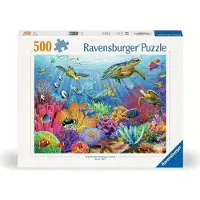 Ravensburger Tropical Waters Puzzle - 500 pices uniques Prcision Cut | Imagerie vibrante sans clat | Idal pour la relaxation ou l'activit de