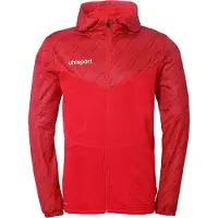 Uhlsport Progressive 28 Veste À Capuchon Hommes - Rouge | Taille: 2XL