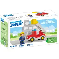 Playmobil geobra Brandstätter Stiftung & Co.K JUNIOR : véhicule d'intervention des pompiers