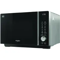 Whirlpool Micro-ondes combiné à surface plane MWF 259 SB 25 L 800 W Noir, Argent