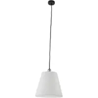 LINDBY Luminaire Extérieur , Alaida, dimmable, Blanc, Balcon, Plastique, Moderne