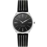 Nine west Montre Pour Femme Nw-2567svbk Quartz 36 Mm