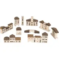 Goki Wooden Building Blocks City, 70 pcs.