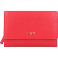 L.credi Porte-monnaies 'Evelyn' rouge