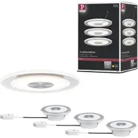 Paulmann Spot LED encastrable , gamme Whirl, kit de base