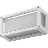 LUCANDE Luminaire Extérieur , Aurelien, dimmable, Blanc, Balcon, Aluminium, Moderne
