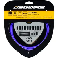 Jagwire Kit Câble Et Gaine De Dérailleur Double Plateau - Passage De Vitesses Fluide -