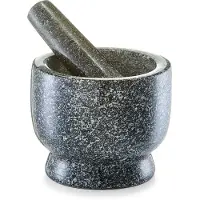 Zeller Mortier et pilon de cuisine GRANIT,