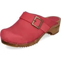 Sanita Sabot Sanita Women Wood Urban Open Fuschia-Taille 42