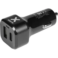 Xtorm Chargeur de voiture Pro, chargeur rapide 48W, port USB-C et USB