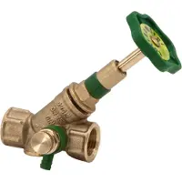 Schlosser Robinet KFR, raccord à douille avec purge, acier inoxydable, DN15, filetage intérieur 1/2", DVGW