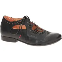 Think! Think GUAD 2 Chaussures dames - Chaussures basses à lacets élégantes noir NEU