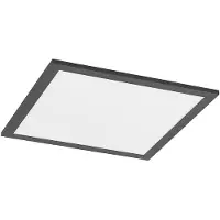 LINDBY Plafonnier , Nelios, Noir, Cuisine, Plastique, Moderne