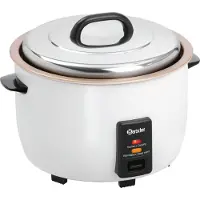 Bartscher Cuiseur à riz 8L 150533, Cuiseur vapeur + cuiseur à riz, Blanc