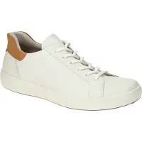 Ecco Chaussure à lacets marron / blanc