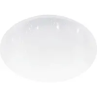 Eglo Plafonnier Pogliola Ø 43cm effet cristal
