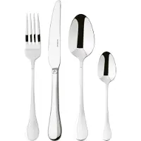 Sambonet Set de couverts Bloom Monoblock acier inoxydable 24 pièces