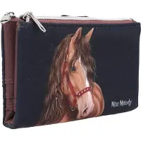 Depesche Portefeuille avec surpiqûres en forme de cœur Miss Melody GLITTER HORSE