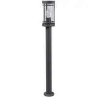 LINDBY Luminaire Extérieur , Djori, Gris, Terrasse, Acier inoxydable, Moderne