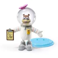 Noble Collection Bob l'éponge Bendyfigs Figurine pliée Sandy Cheeks 16 cm