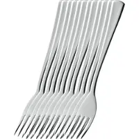 Esmeyer paquet de 12 fourchettes STOCKHOLM en acier inoxydable 18/10, poli. NÉpaisseur du matériau 2.2 mm , 204-047
