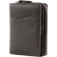 Bruno Banani porte-monnaie Wallet Zip With Flap Brown marron foncé