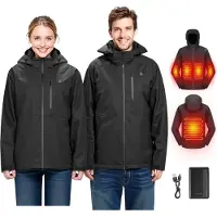 Vevor Veste Chauffante Homme avec Batterie 7,4 V