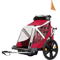 Bellelli B-Travel 20 pouces remorque de vélo pour enfants remorque de vélo pour enfants remorque de vélo vélo, couleur:rouge, version:standard