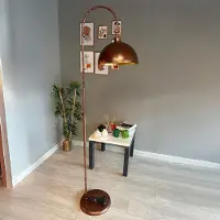 Bamyum Gorkiede Stehlampe Kupferfarbe