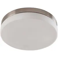 LINDBY Plafonnier , Amilia, dimmable, Métallique, Salle de bains, Verre, Moderne