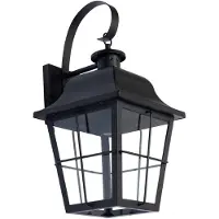 LINDBY Luminaires d'extérieur , Mertollio, dimmable, Noir, Terrasse, Métal, Vintage / rétro