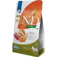 PADU Nourriture Pour Chiens Adultes De Petite Taille N&d Pumpkin Avec Canard Potiron Et Melon Cantaloup 2kg