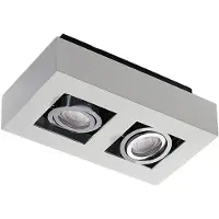 Arcchio Plafonnier , VINCE, dimmable, Blanc, Couloir, Aluminium, Moderne
